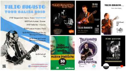 A Turnê Galicia_primavera_tulio_augusto_jazz_guitar_blues
